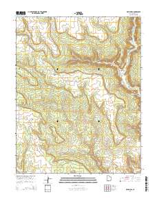 Devil Mesa 2014 topographic map thumbnail