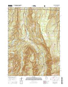 Lyman Lake 2014 topographic map thumbnail