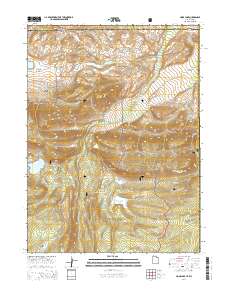Hoop Lake 2014 topographic map thumbnail