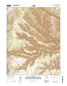 Carcass Canyon 2014 topographic map thumbnail