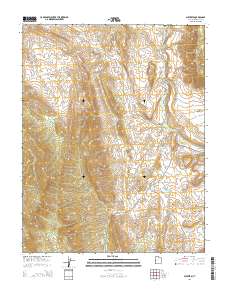 Shivwits 2014 topographic map thumbnail