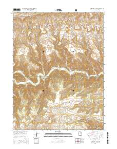 Currant Canyon 2014 topographic map thumbnail