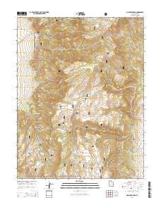 Malmsten Peak 2014 topographic map thumbnail