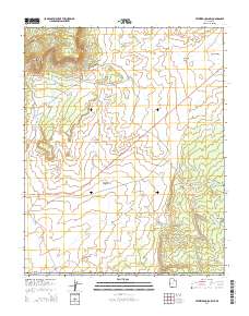 Petrified Hollow 2014 topographic map thumbnail