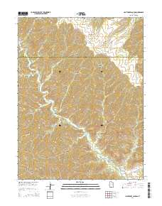 Lighthouse Canyon 2014 topographic map thumbnail