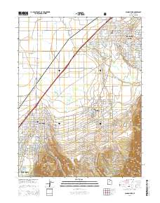 Spanish Fork 2014 topographic map thumbnail