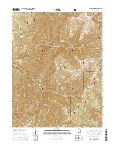 Mount Catherine 2014 topographic map thumbnail
