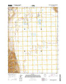 Thatcher Mountain SW 2014 topographic map thumbnail
