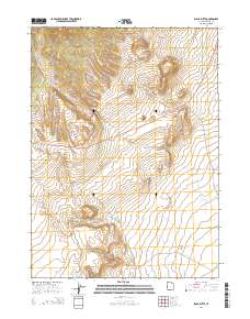 Black Butte 2014 topographic map thumbnail