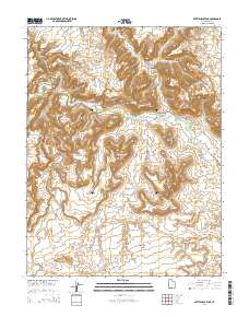 Bottleneck Peak 2014 topographic map thumbnail