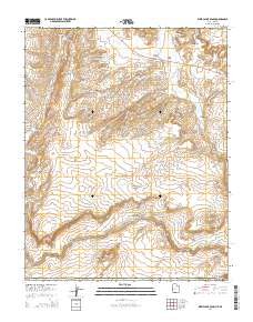 West Clark Bench 2014 topographic map thumbnail