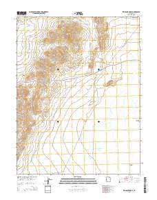 Red Rock Knoll 2014 topographic map thumbnail
