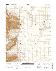 Beryl Junction 2014 topographic map thumbnail