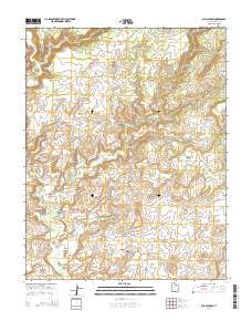 Bug Canyon 2014 topographic map thumbnail