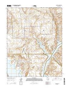 Bullfrog 2014 topographic map thumbnail