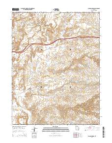 Big Bend Draw 2014 topographic map thumbnail