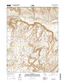 Caine Springs 2014 topographic map thumbnail