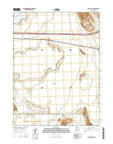 Aragonite NW 2014 topographic map thumbnail
