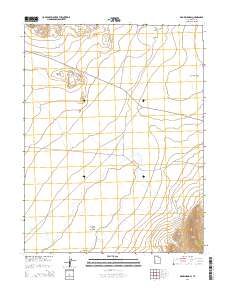 Brown Knoll 2014 topographic map thumbnail
