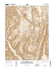 Calico Peak 2014 topographic map thumbnail