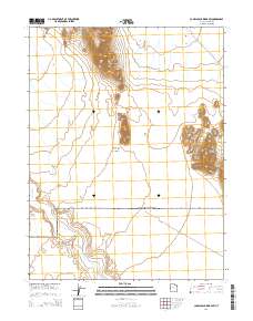 Camels Back Ridge SW 2014 topographic map thumbnail