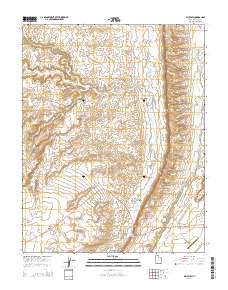 Bluff SW 2014 topographic map thumbnail