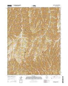 Bogart Canyon 2014 topographic map thumbnail