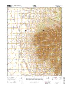 Cave Canyon 2014 topographic map thumbnail