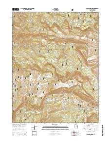 Black Mountain 2014 topographic map thumbnail