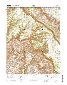 Blackburn Canyon 2014 topographic map thumbnail
