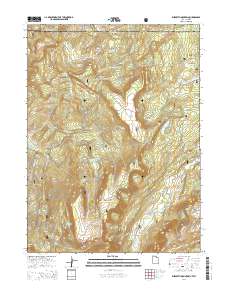 Elizabeth Mountain 2014 topographic map thumbnail