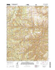 Dairy Ridge 2014 topographic map preview