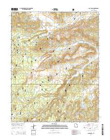 Asay Bench 2014 topographic map thumbnail