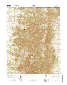 Bearskin Mountain 2014 topographic map thumbnail