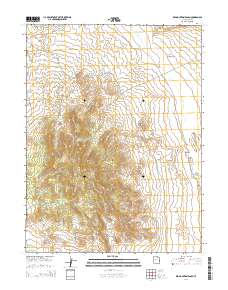 Keg Mountain Ranch 2014 topographic map thumbnail