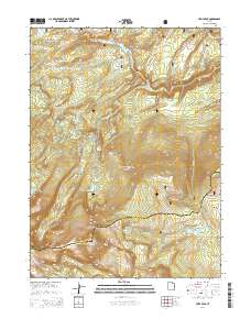 Leidy Peak 2014 topographic map thumbnail