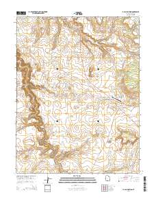 La Sal Junction 2014 topographic map thumbnail