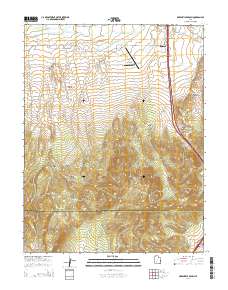 Greenville Bench 2014 topographic map thumbnail