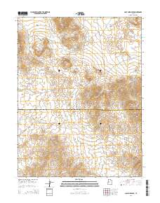 Lady Laird Peak 2014 topographic map thumbnail