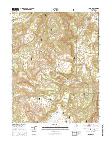 Johns Peak 2014 topographic map thumbnail