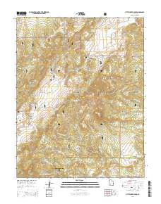 Little Creek Peak 2014 topographic map thumbnail