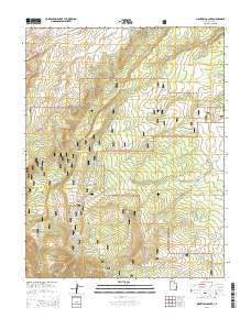 Monticello Lake 2014 topographic map thumbnail