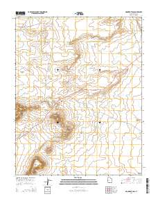 Monument Pass 2014 topographic map thumbnail
