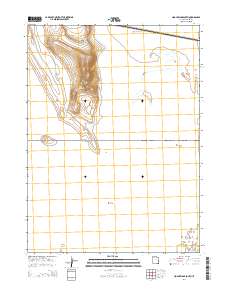 Hogup Ridge South 2014 topographic map thumbnail