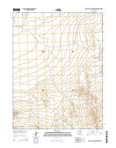 Hole-in-the-Wall Reservoir 2014 topographic map thumbnail