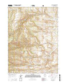 Old Canyon 2014 topographic map thumbnail