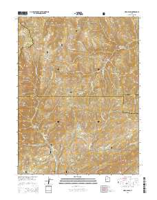 Nebo Basin 2014 topographic map thumbnail