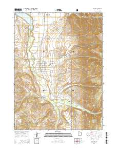 Paradise 2014 topographic map thumbnail