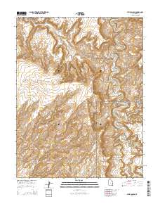Stair Canyon 2014 topographic map thumbnail