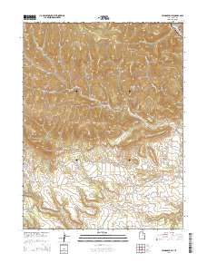 Standardville 2014 topographic map thumbnail